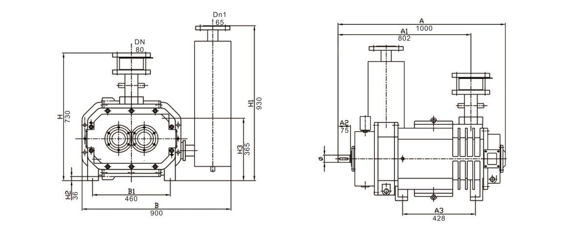 RSP800干式螺杆真空泵安装尺寸图.png