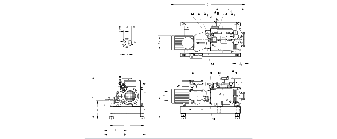 S-VSB 200螺杆真空泵